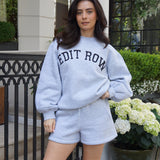 Varsity Crew Grey