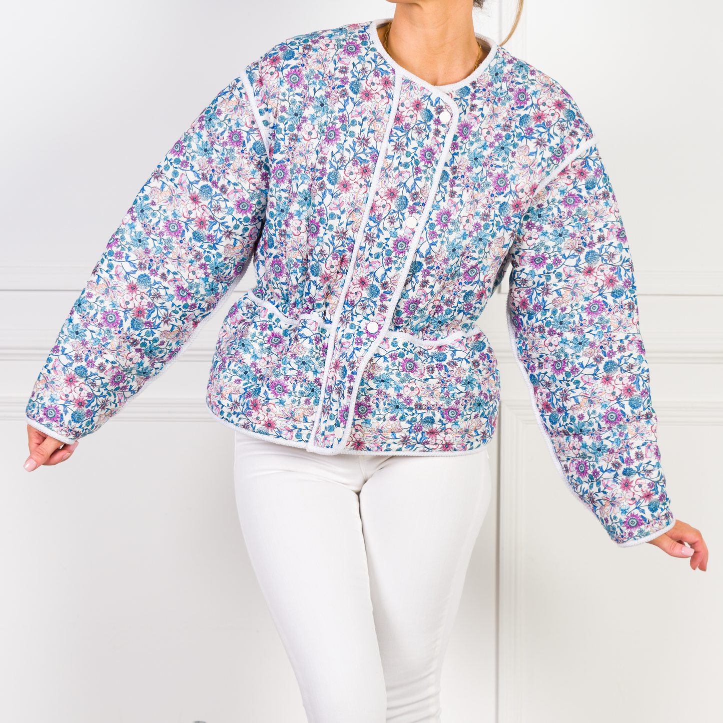 Valentina Quilted Jacket - Paisley Meadows