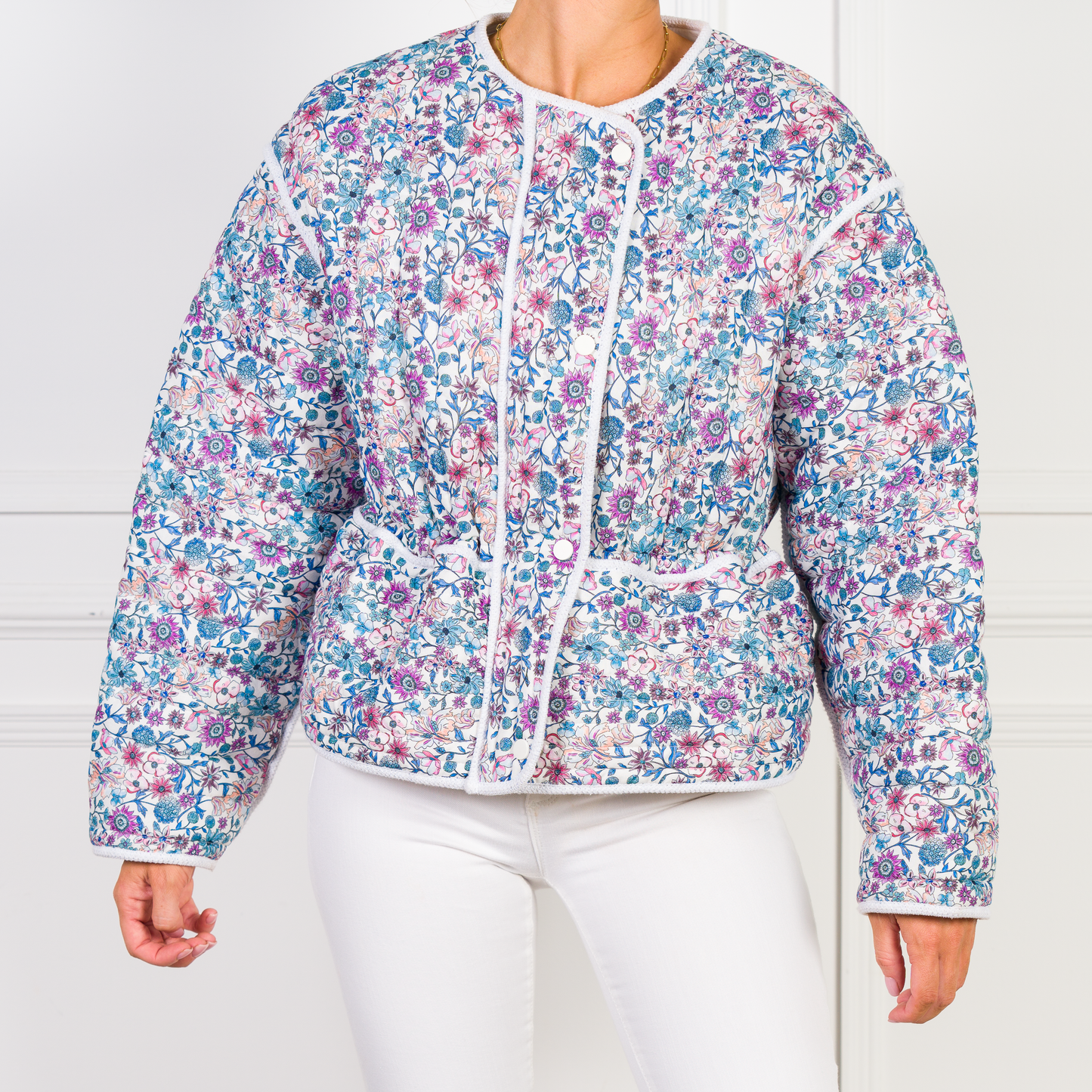 Valentina Quilted Jacket - Paisley Meadows