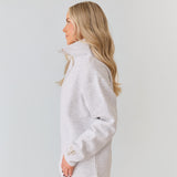 Elle Funnel Neck - Marble
