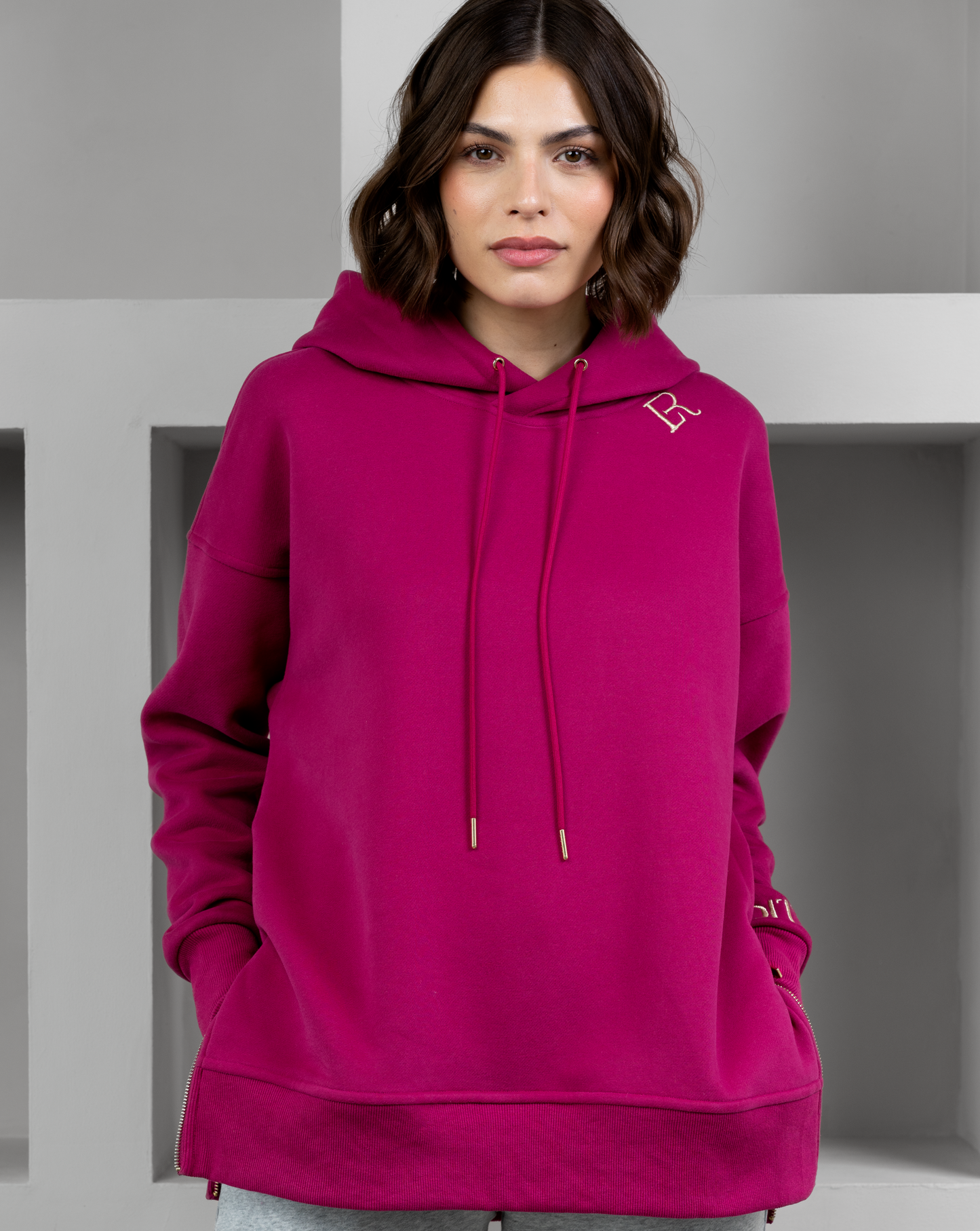 Crawford Hoodie - Raspberry