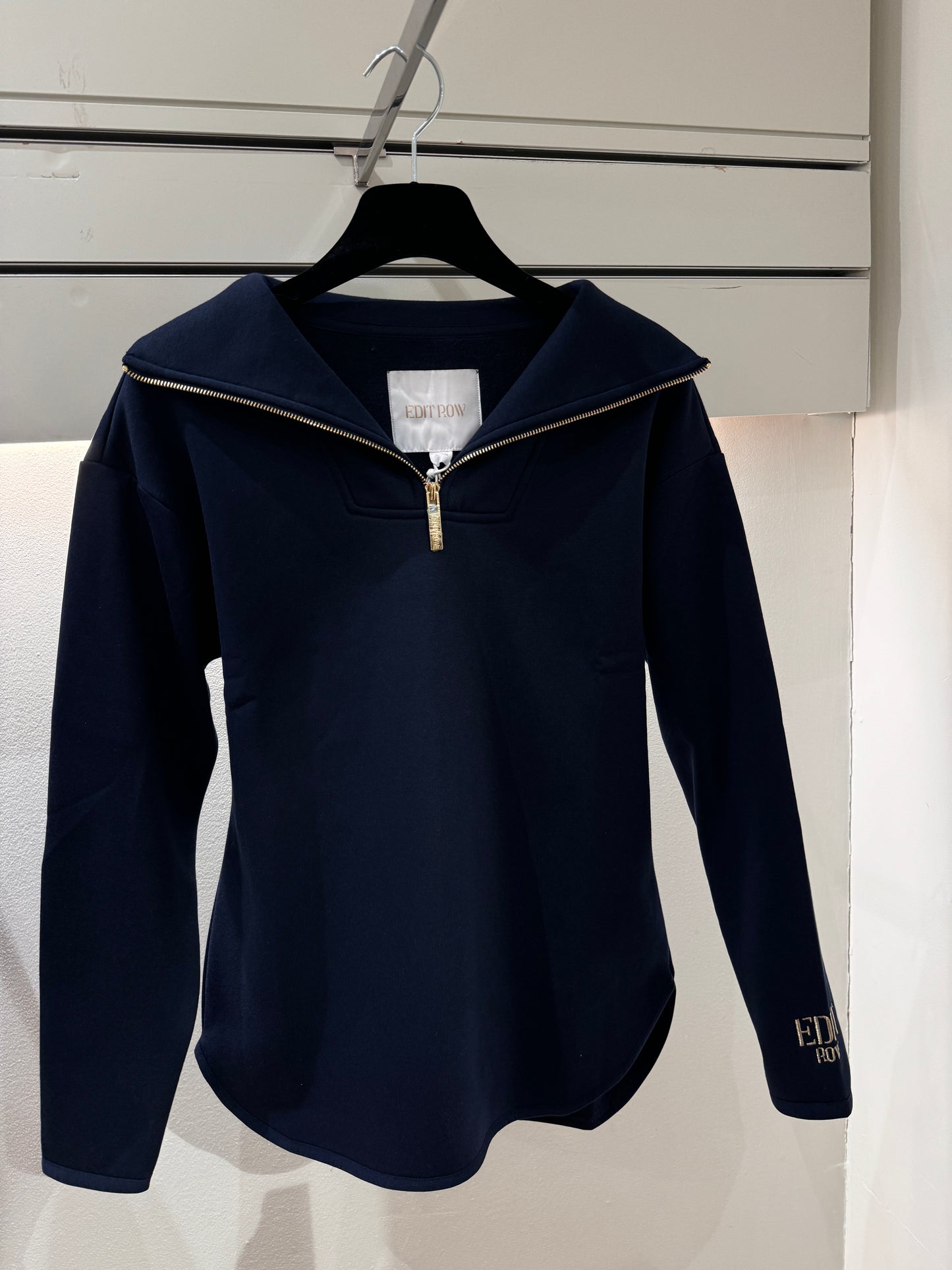 Elle Funnel neck Sailor Navy restock November