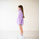 Cosy kids fleece Lilac Bloom