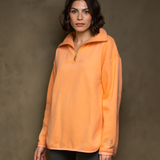 Elle Funnel Neck - Pastel Peach (JUNE)
