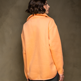 Elle Funnel Neck - Pastel Peach (JUNE)
