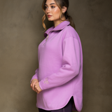 Elle Funnel Neck - Lilac Dreams