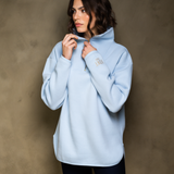Elle Funnel Neck - Cloudy Blue (JUNE)