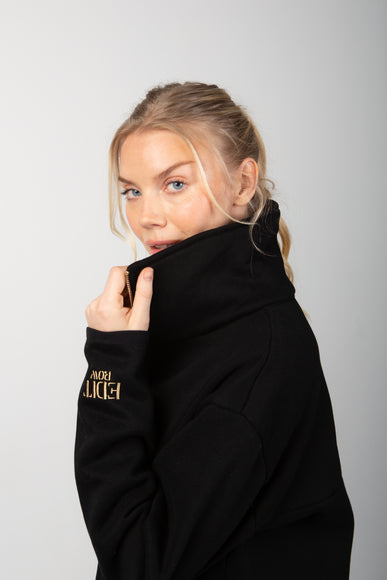 BLAKE HALF ZIP Black