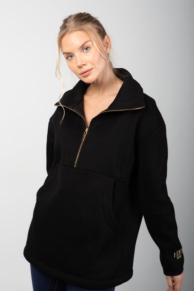 BLAKE HALF ZIP Black