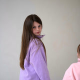 Cosy kids fleece Lilac Bloom