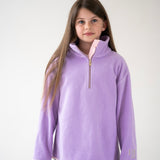 Cosy kids fleece Lilac Bloom