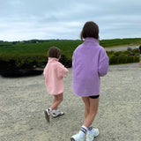 Cosy kids fleece Lilac Bloom
