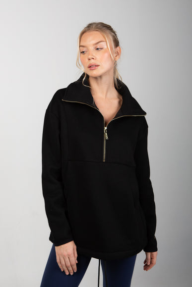 BLAKE HALF ZIP Black