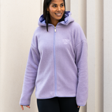 Teddy Sherpa Hoodie - Lilac