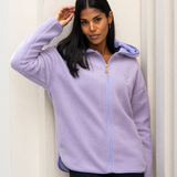 Teddy Sherpa Hoodie - Lilac