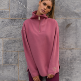 Elle Funnel Neck - Rose Berry