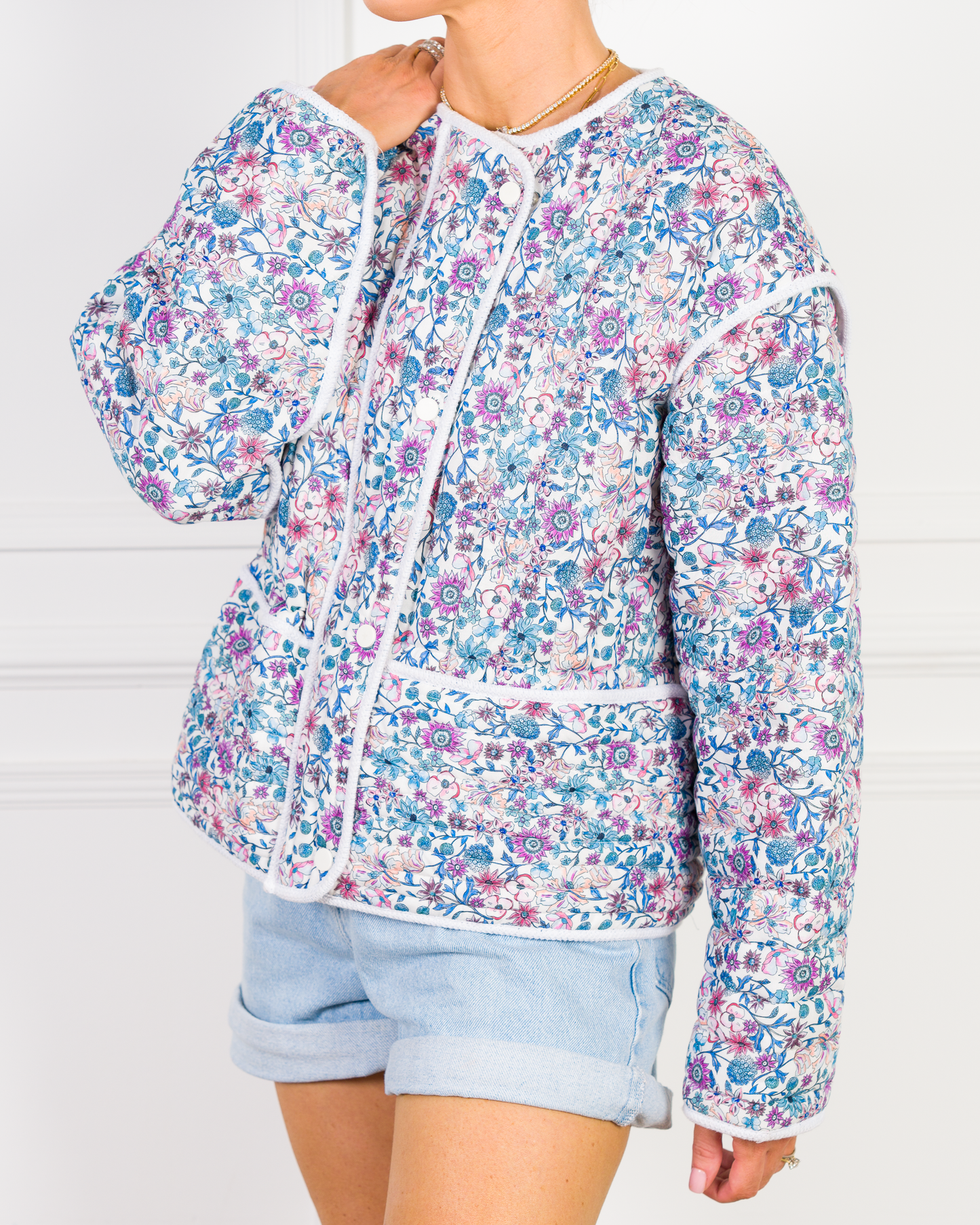 Valentina Quilted Jacket - Paisley Meadows