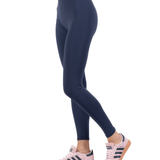 High Waist Comfort Legging - Navy Sky