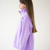 Cosy kids fleece Lilac Bloom