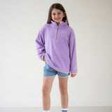 Cosy kids fleece Lilac Bloom