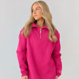 Elle Funnel Neck Pink