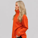 Elle Funnel Neck Orange