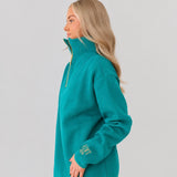 Elle Funnel Neck - Teal