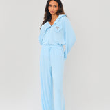 Pointelle Pyjamas Blue I do