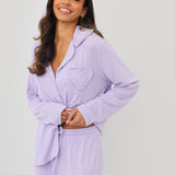 Pointelle Pyjamas Lilac Cloud