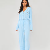 Pointelle Pyjamas Blue I do
