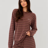 Comfort Shorts Set Burgundy