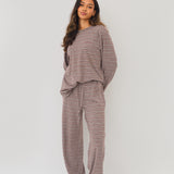 Comfort pants Co ord Beige