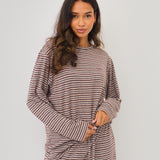 Comfort pants Co ord Beige