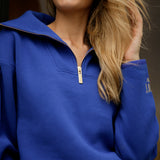 Elle Funnel Neck - Electric Blue