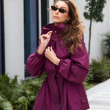 Rhode Windbreaker Burgundy Plum restock April 30th