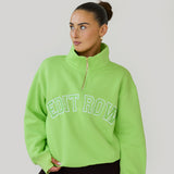 Claudia HALF-ZIP Lime
