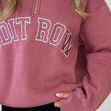 Claudia HALF-ZIP Petal