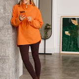 Cosy ELLE fleece Her-mes Orange restock May
