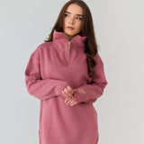 Elle Funnel Neck - Rose