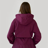 Rhode Windbreaker Burgundy Plum restock April 30th