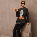 Acid Wash Cotton Crew Cheetah restock September