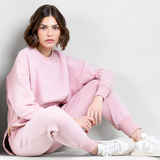 Comfort Fit Joggers - Dusky Pink