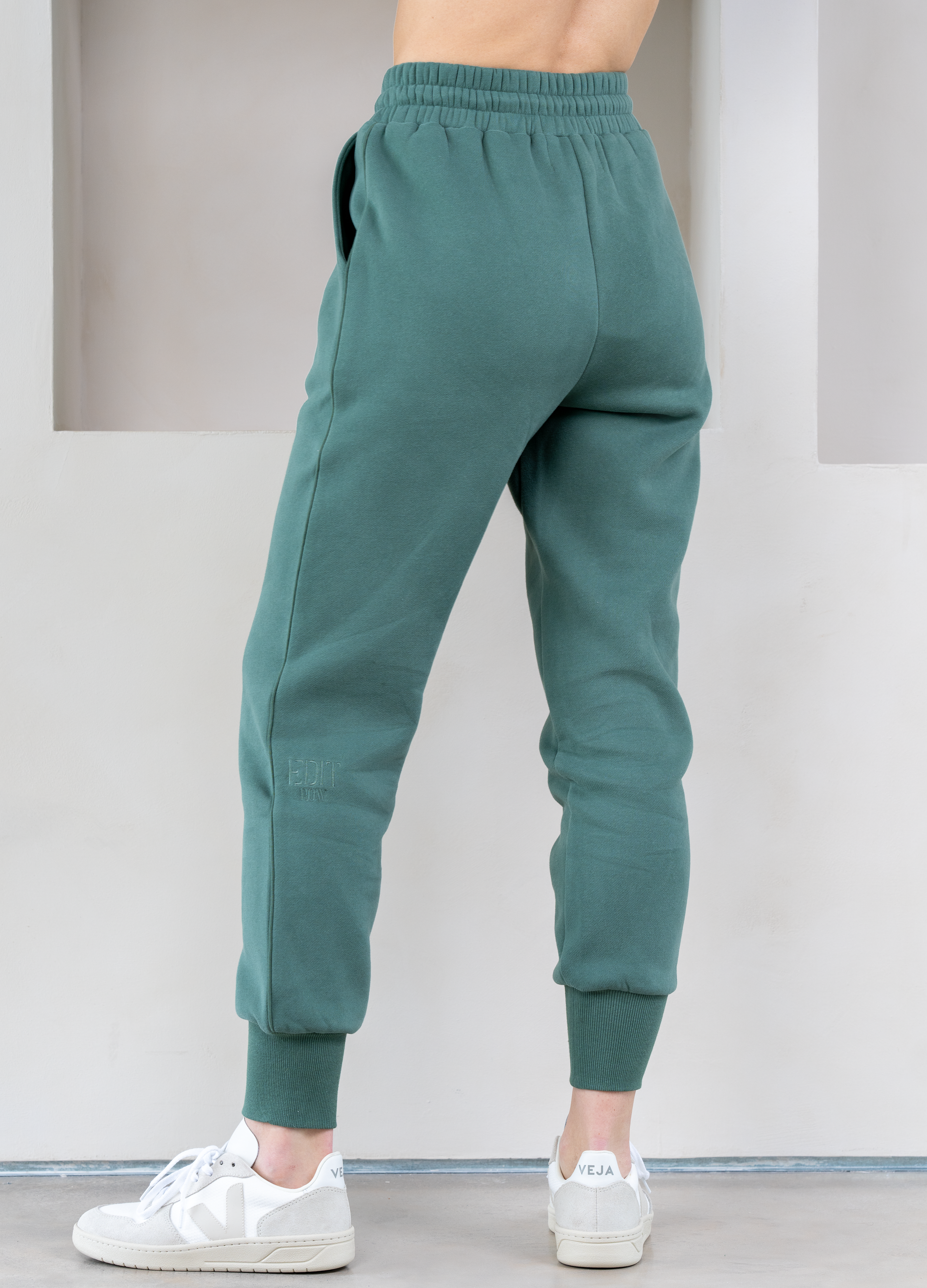 Comfort Fit Joggers Fern Green