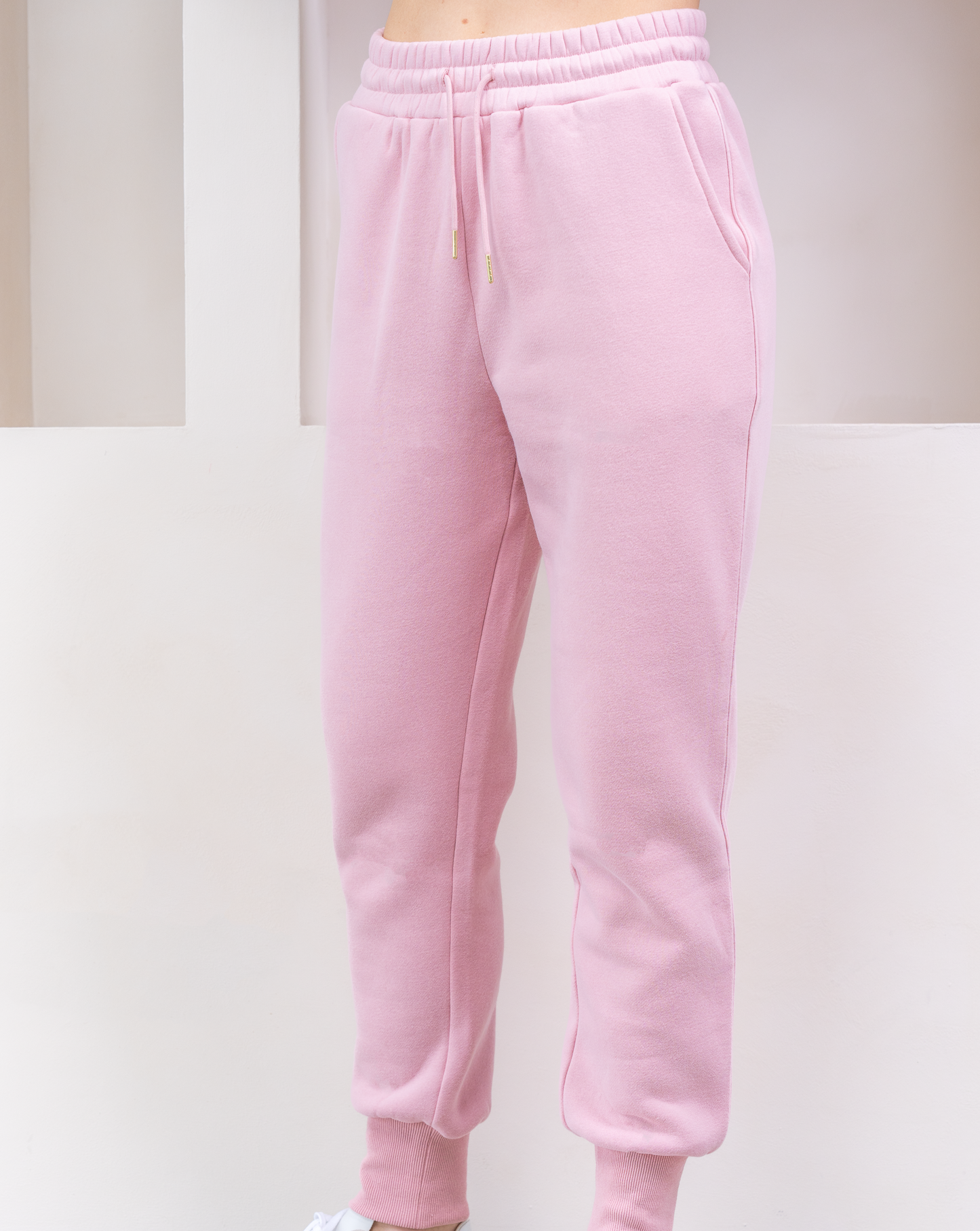 Comfort Fit Joggers - Dusky Pink