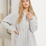 Klum Full Zip Hoodie - Grey Sky